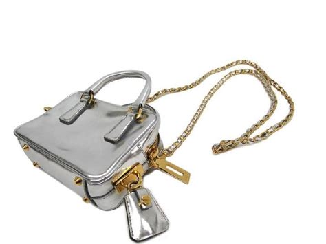 prada crossbody gold chain